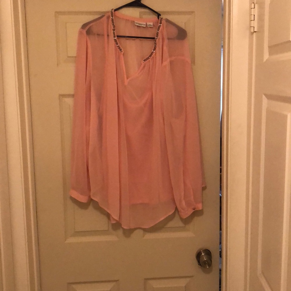Pink dress shirt